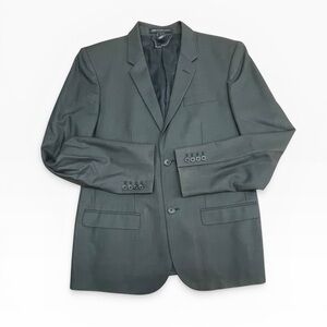 Marc By Marc Jacobs Men's Dark Gray 100% Wool Blazer sports coat Size L